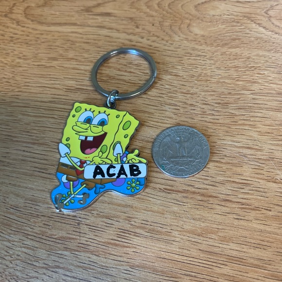 ACAB Spongebob Keychain - Picture 3 of 3